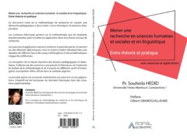Mener Une Recherche En Sciences Humaines Et Sociales Et En Linguistique : avec exercices et applications
