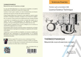 Thermodynamique - Résumé de cours et exercices corrigés