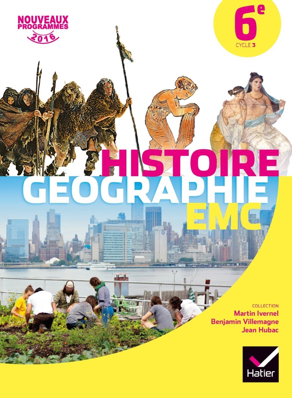 Histoire géographie, enseignement moral et civique 6e, cycle 3 : nouveaux programmes 2016 – Image 1